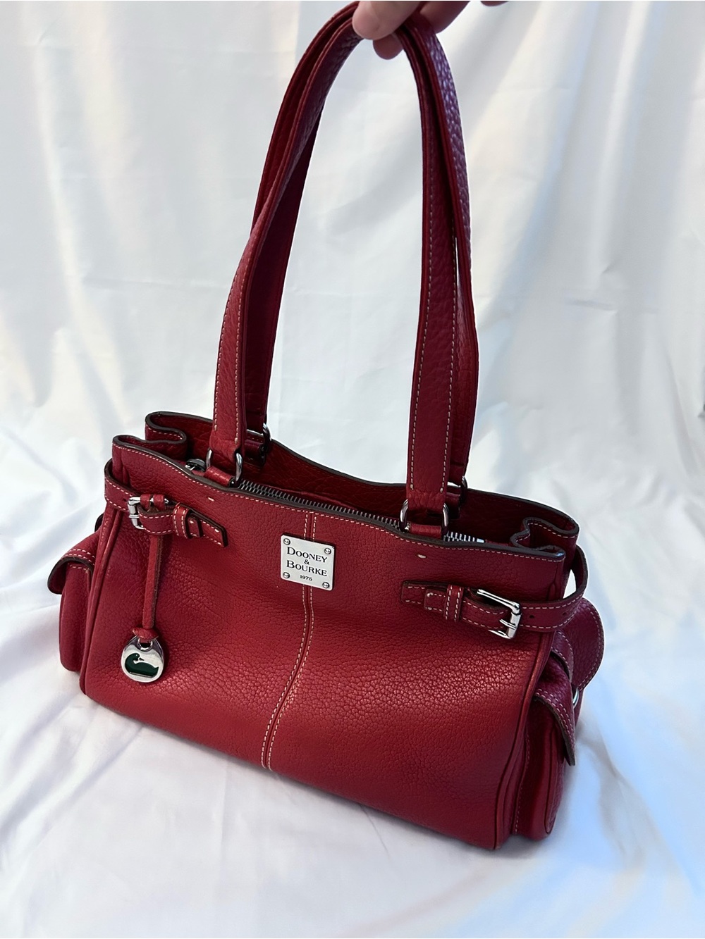 Dooney & Bourke Pebbled Leather Shoulder  Bag